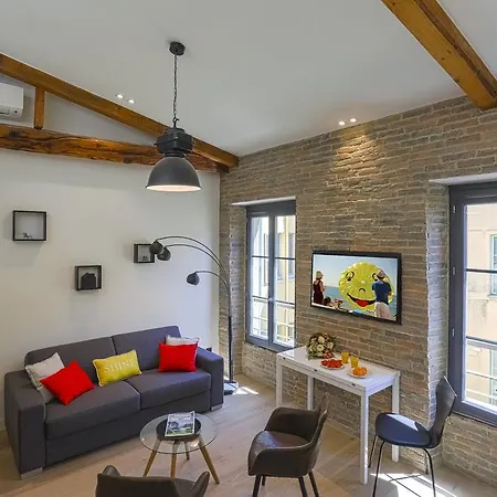 דירה My Casa - 4 Place Massena - Duplex ניס